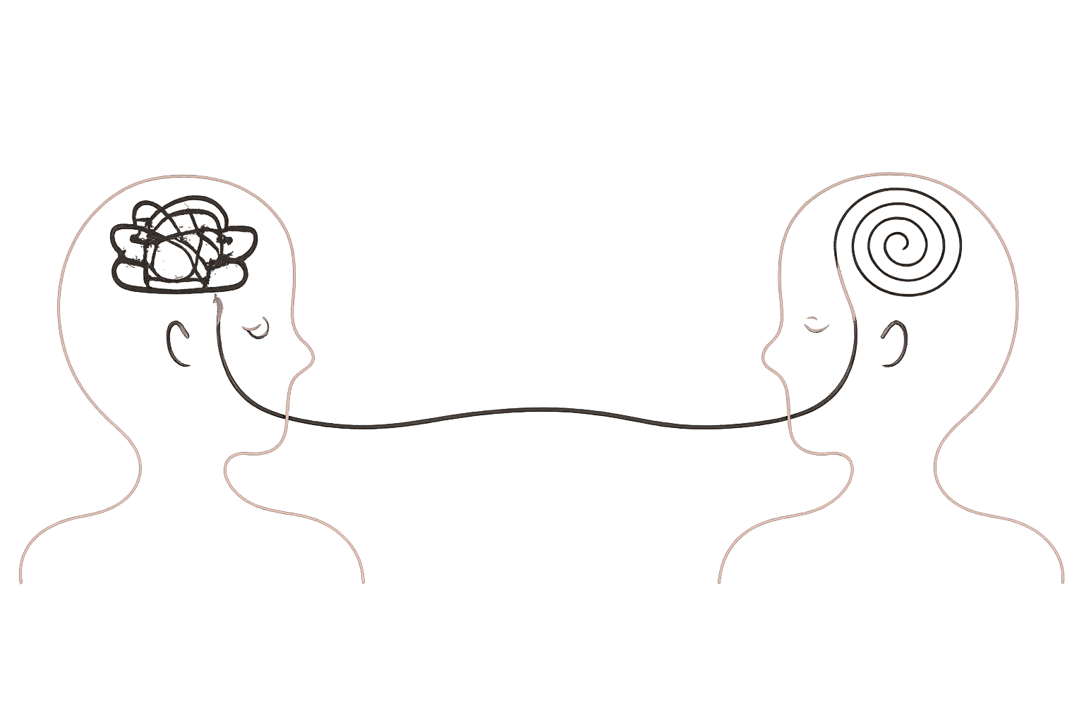Mental wellness illustration